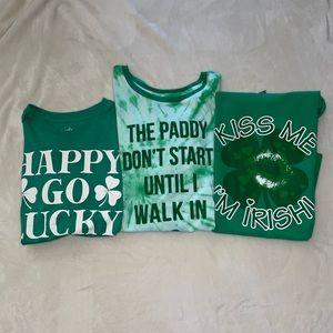 🍀St Paddy’s T-shirt bundle🍀
